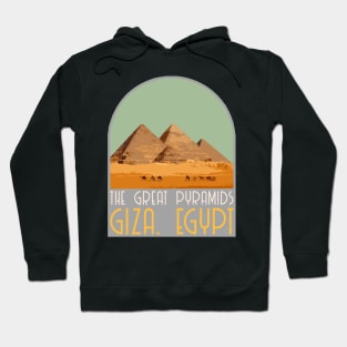 Pyramids of Giza Decal Hoodie